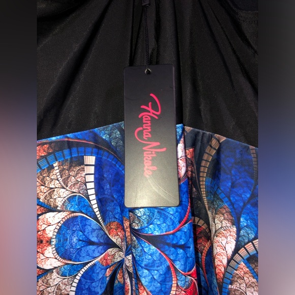 Hanna Nikole Women Plus Size One Piece Swimsuit Bathing Suit Tummy Control - Picture 9 of 11